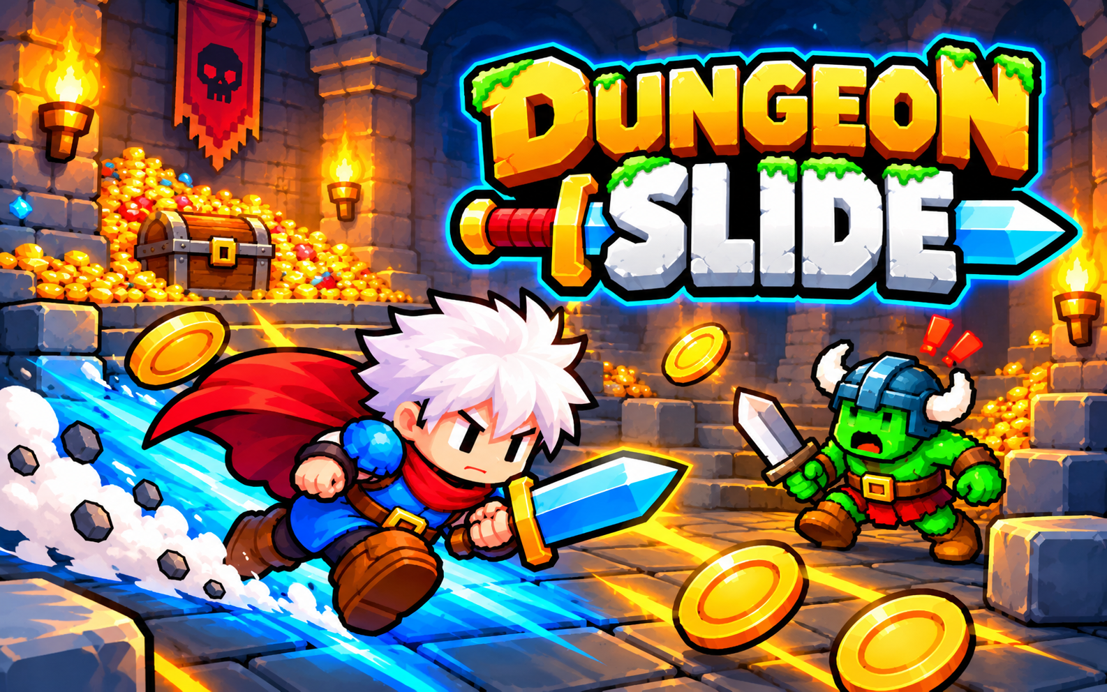 Dungeon Slide key art